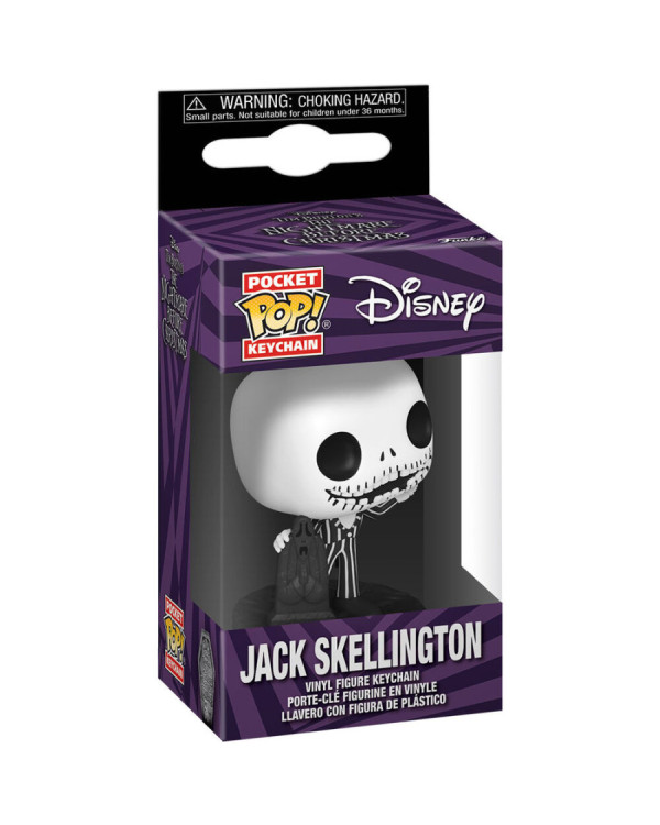 Funko Pocket llavero Jack Skellington Pesadilla antes de Navidad de Disney.ENVÍO GRATUITO!!