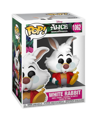 Funko Pop White Rabbit Alicia en el Pais de las maravillas de Disney.ENVÍO GRATUITO!!