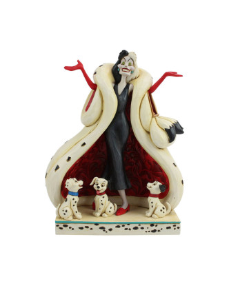 Figura Cruella de Vil de 101 Dálmatas de Disney.ENVÍO GRATUITO!!