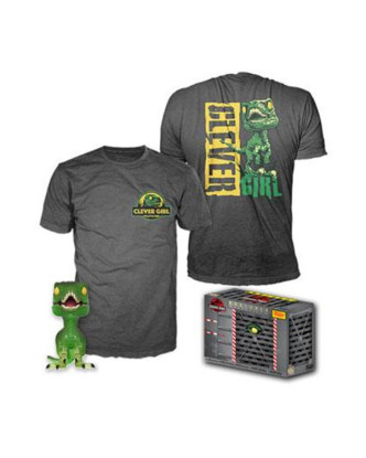 Box Lunch Funko + Camiseta Jurassic Park Talla L