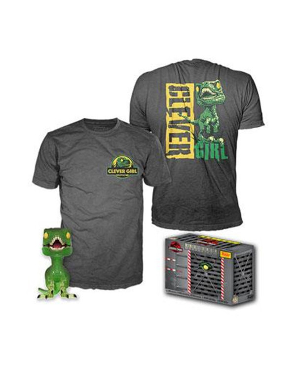 Box Lunch Funko + Camiseta Jurassic Park Talla L