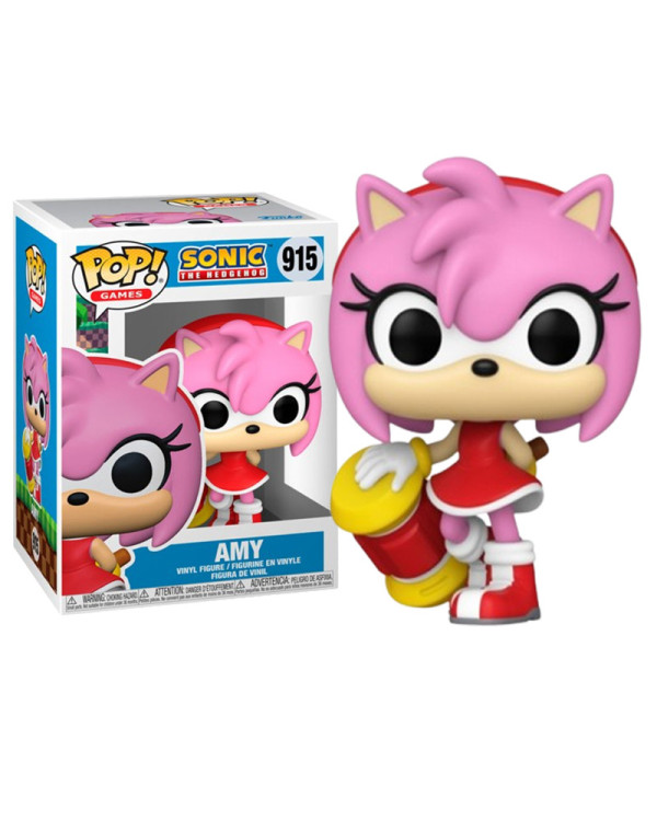 Funko Pop Amy de Sonic The Hedgehog de Sega.ENVÍO GRATUITO!!