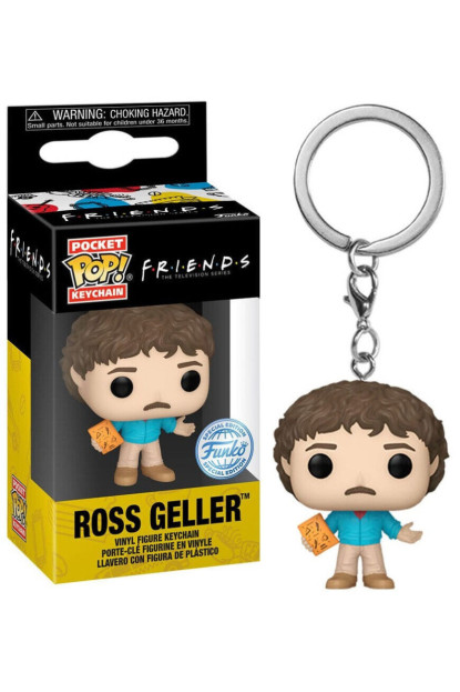 Llavero Funko Pocket Ross Geller Friends Serie TV E.Especial.ENVÍO GRATIS!!