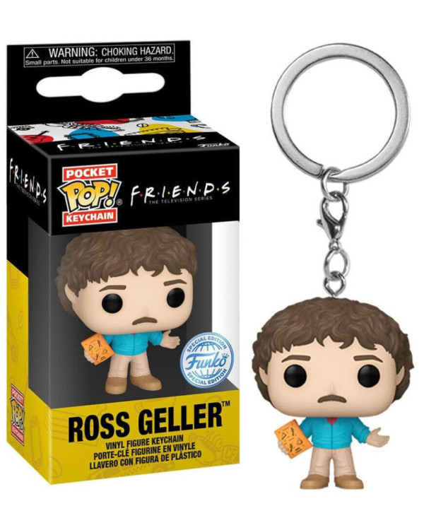 Llavero Funko Pocket Ross Geller Serie TV Friends Special Edition.ENVÍO GRATUITO!!