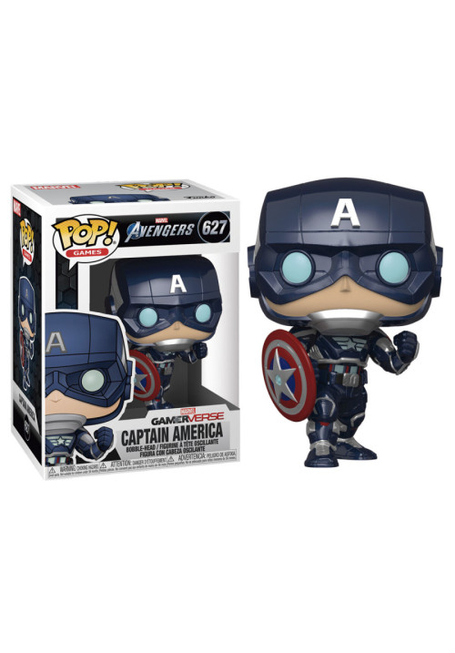 Funko Pop Capitán América Gamerverse Avengers MARVEL con ENVÍO GRATIS!!