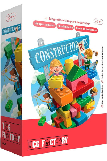 Constructores, un juego divertido para desarrollar con ENVÍO GRATIS!!