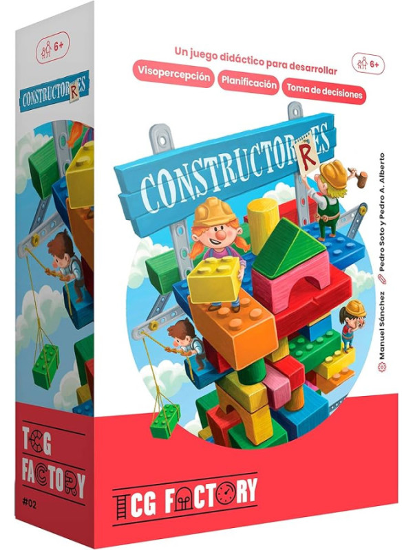 Constructores, un juego divertido para desarrollar con ENVÍO GRATIS!!