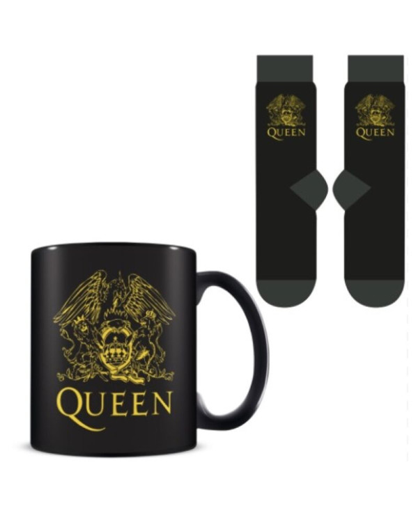 Set de Taza y Calcetines talla 41-45 de QUEEN.