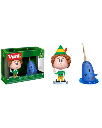 Pack de figuras Elf Buddy y Narwhal.De Funko.ENVÍO GRATUITO!!