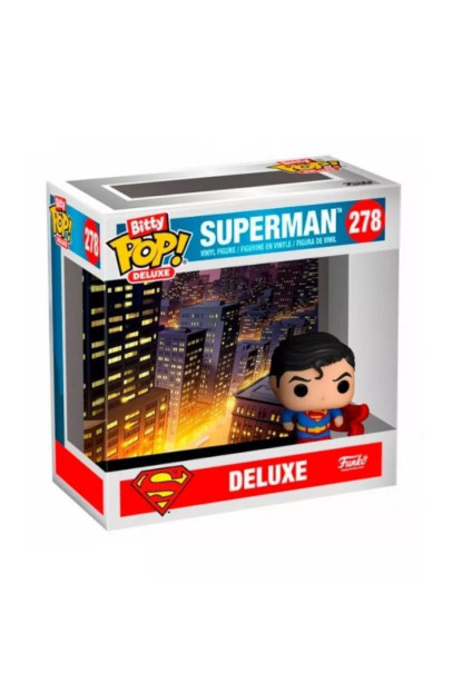Funko Bitty Pop Superman Deluxe DC con ENVÍO GRATIS!!