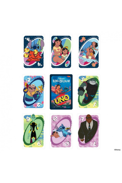 Juego Uno STITCH de Disney con ENVÍO GRATIS!!