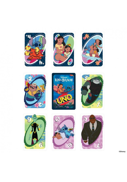 Juego Uno STITCH de Disney con ENVÍO GRATIS!!