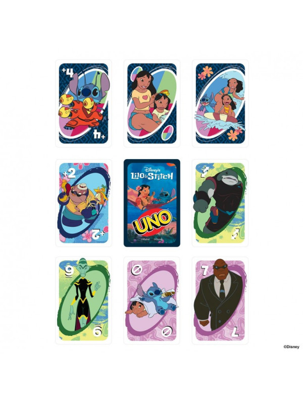 Juego Uno STITCH de Disney con ENVÍO GRATIS!!