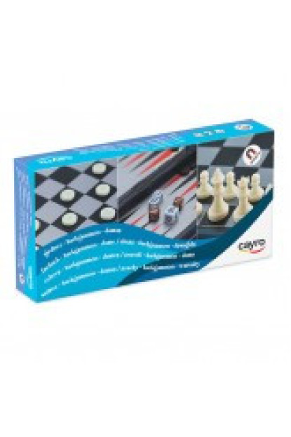 Juegos Ajedrez-Backgammon-Damas magnético con ENVÍO GRATIS!!