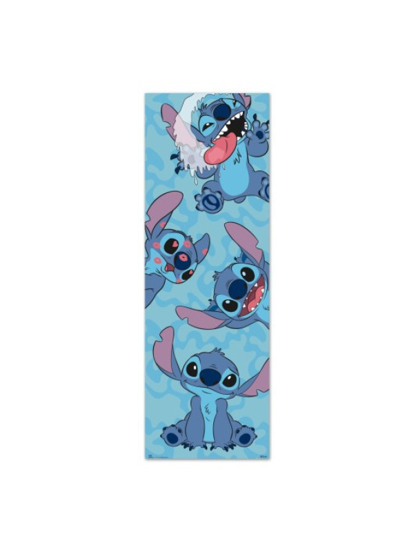 Póster puerta Stitch de Disney 158x53cm PPGE8113 con ENVÍO GRATIS!!