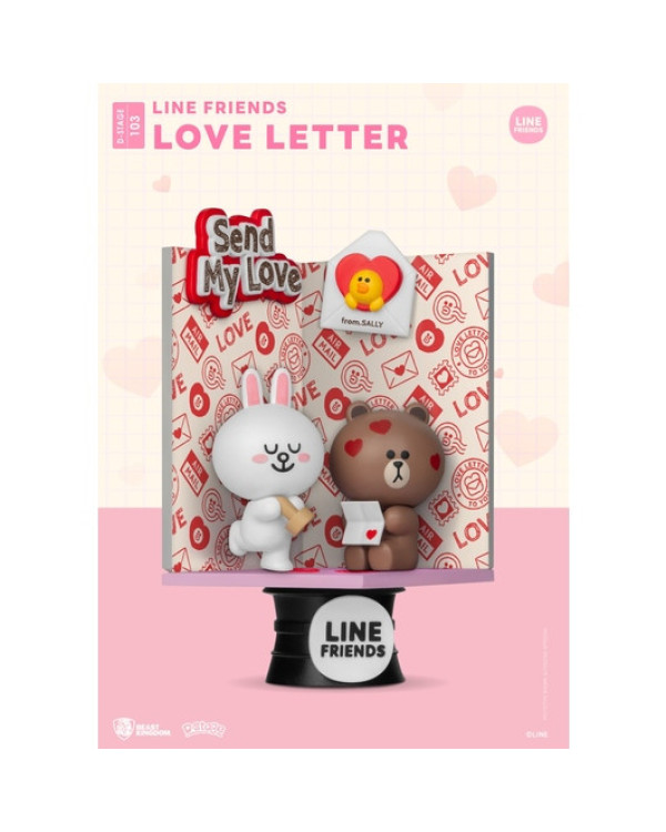 Figura Line Friends una carta de amor para Sally >14 años.ENVÍO GRATUITO!!