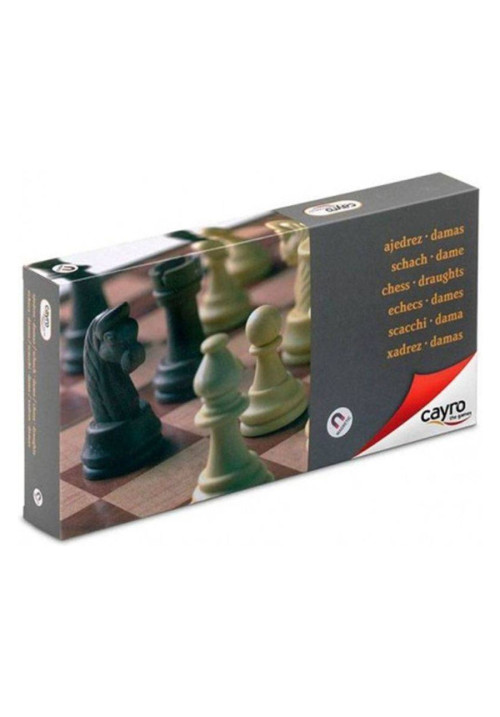 Juego Ajedrez y Damas 2 en 1