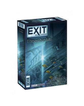 Juego EXIT El tesoro hundido Escape Room > 10 años