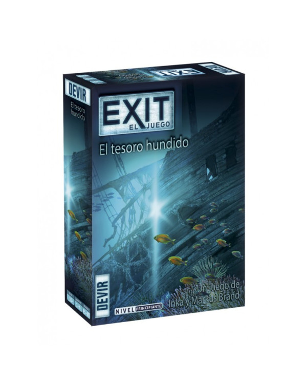 Juego EXIT El tesoro hundido Escape Room > 10 años