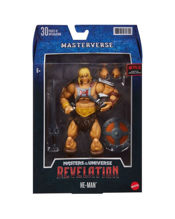 Figura articulada He-Man Masters del Universo Revelation >6 años.ENVÍO GRATUITO!!