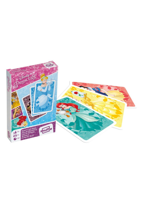 Juego de cartas princesas Disney clásicos 2 en 1.