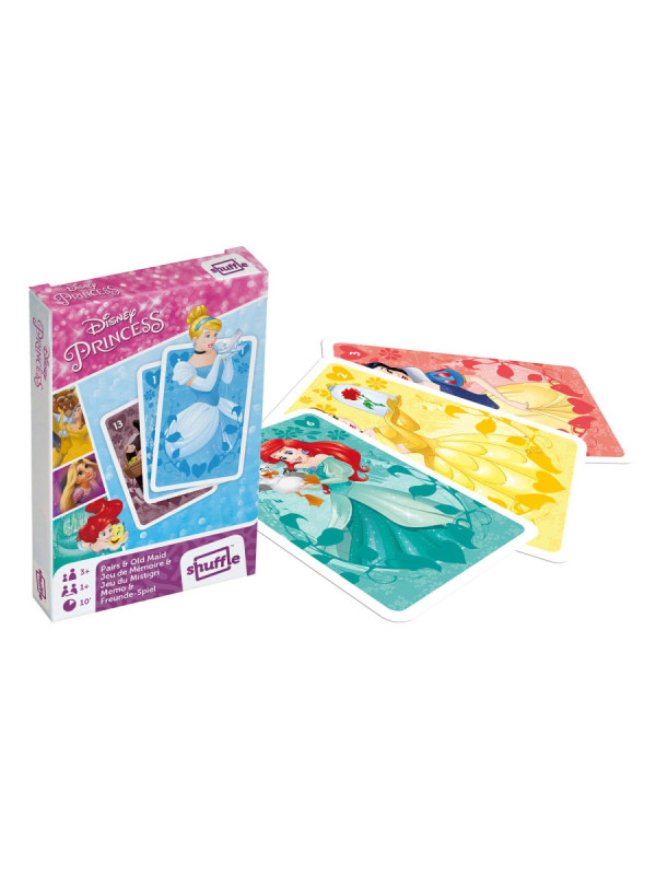 Juego de cartas princesas Disney clásicos 2 en 1.