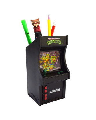 Porta lápices estilo Arcade lenticular de las Tortugas Ninja de Nickelodeon.ENVÍO GRATUITO!!