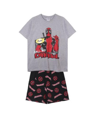 Pijama verano Deadpool de Marvel.ENVÍO GRATUITO!!