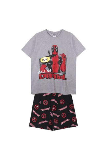 Pijama 2 piezas Deadpool de Marvel con ENVÍO GRATIS!!