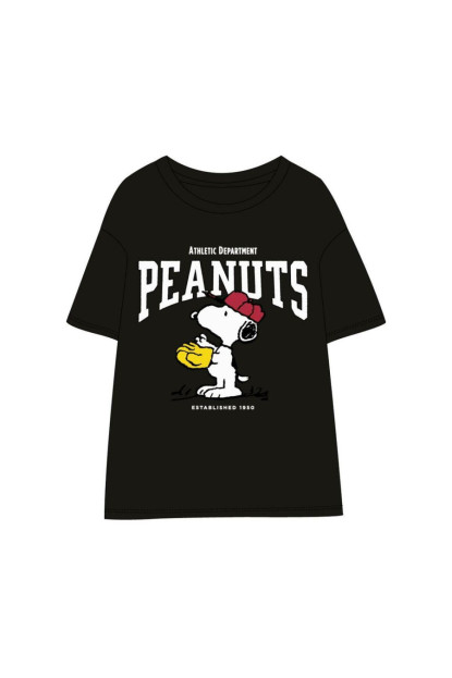 Camiseta Snoopy beisbol Peanuts con motivos bordados.ENVÍO GRATIS!!