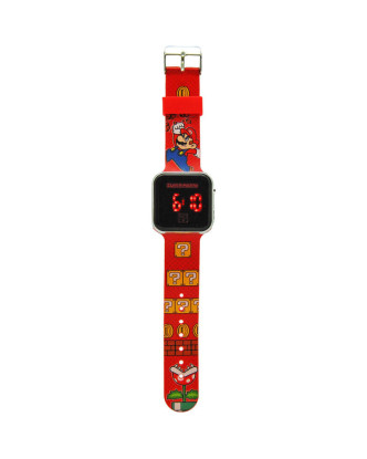 Reloj digital con pantalla Led Super Mario de Nintendo >6 años.ENVÍO GRATUITO!!