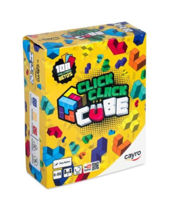 Cubo mágico Click Clack Cube magnético con 108 retos.ENVÍO GRATUITO!!