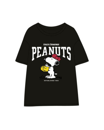 Camiseta manga corta Snoopy jugando a Beisbol 100% algodón.ENVÍO GRATUITO!!