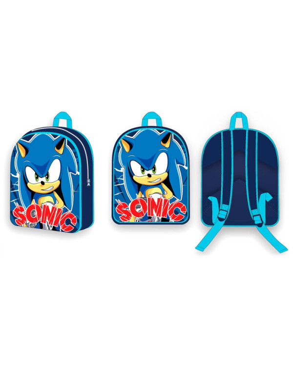 Mochila Sonic The Hedgehog Gaming 40cm.ENVÍO GRATUITO!!