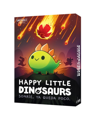 Juego Happy Little Dinosaurs de Unstable Unicorns >8 años.ENVÍO GRATUITO + Llavero!!