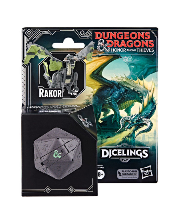 D&D Figura de conversión Rakor de Dungeons&Dragons Honor among Thieves >8 años.ENVÍO GRATUITO!!