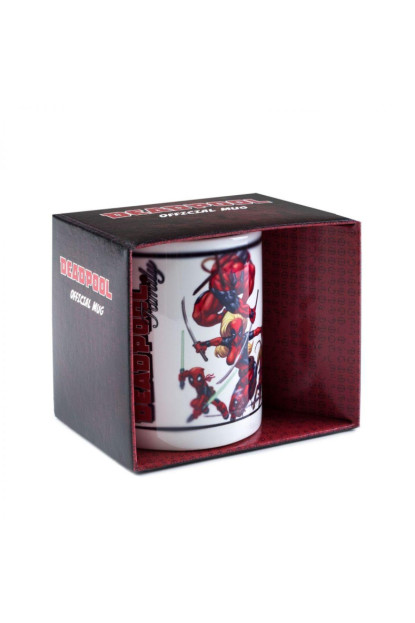 Taza cerámica Deadpool de MARVEL 320ml con ENVÍO GRATIS!!