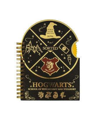 Libreta A5 Hogwarts sorteo ruleta de casas de Harry Potter.ENVÍO GRATUITO!!