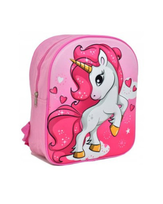 Mochila 3D Mundo Unicornio 30cm.ENVÍO GRATUITO!!