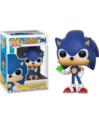 Funko Pop Sonic de Sega con la esmeralda.ENVÍO GRATUITO!!