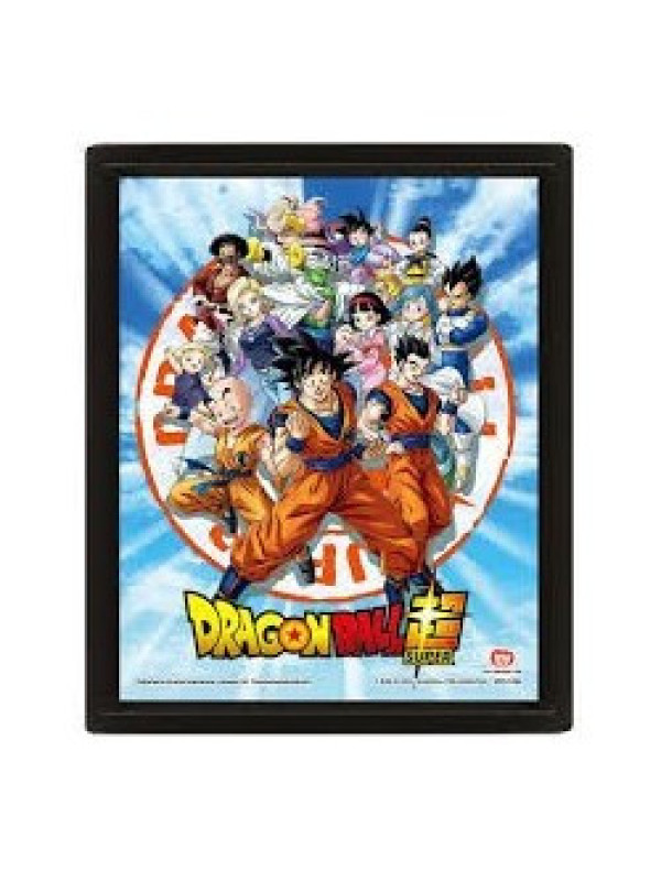 Cuadro + Póster 3D Dragon Ball Z