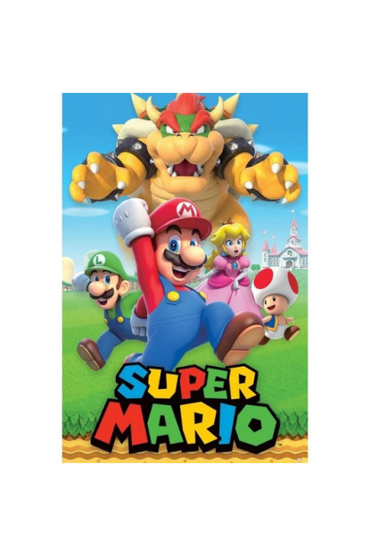 Póster Super Mario Nintendo 91,5x61cm PP35311 con ENVÍO GRATIS!!