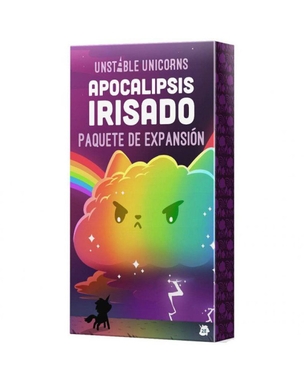 Unstable Unicorns Apocalipsis Irisado Paquete de expansión > 8 años.ENVÍO GRATUITO!!