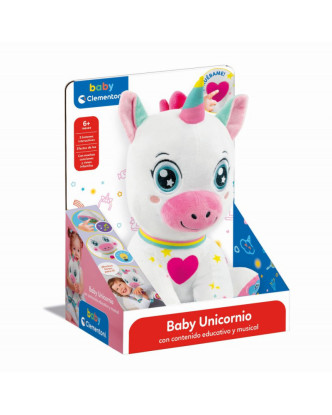 Peluche bebé Unicornio Interactivo de Clementoni > 6 meses