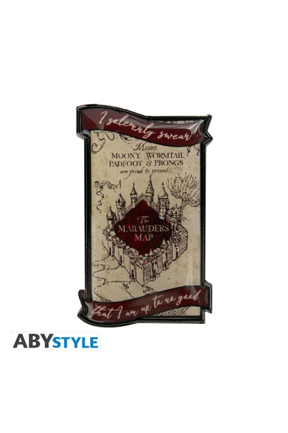 Imán mapa del merodeador de Harry Potter Imán mapa del merodeador de Harry Potter