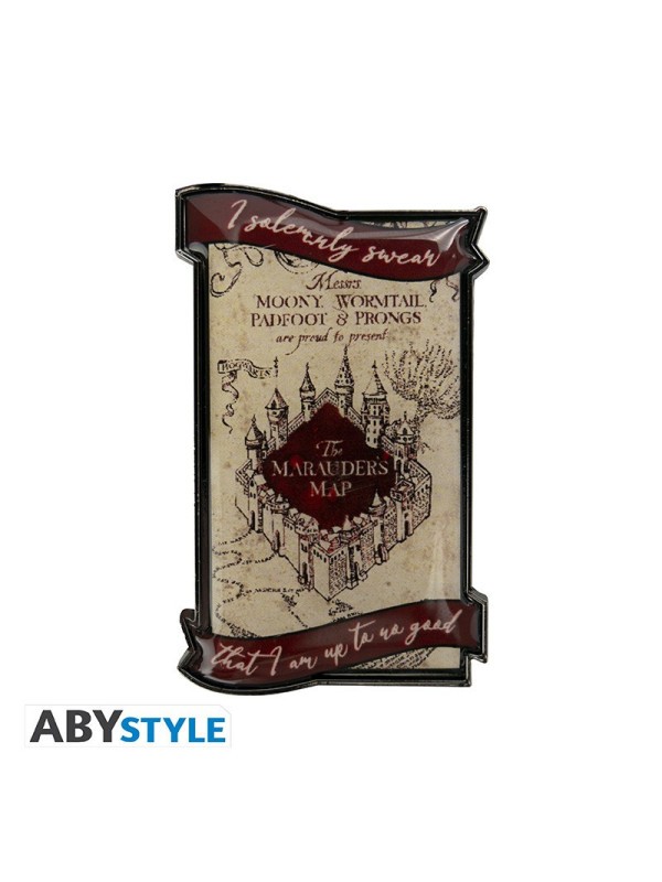 Imán mapa del merodeador de Harry Potter