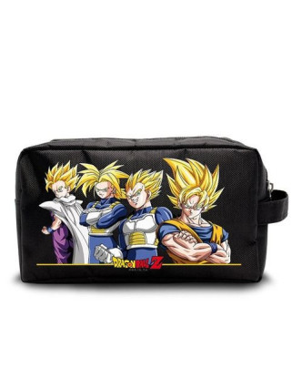 Neceser grande de doble compartimento Super Saiyans colección Dragon Ball Z.ENVÍO GRATUITO!!