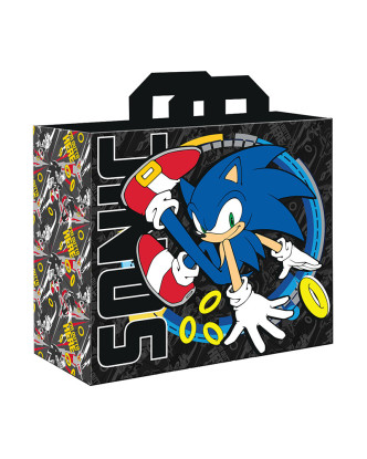 Bolsa de rafia gran capacidad de Sonic The Hedgehog de SEGA