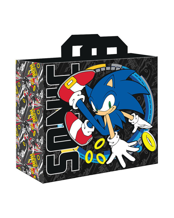 Bolsa de rafia gran capacidad de Sonic The Hedgehog de SEGA