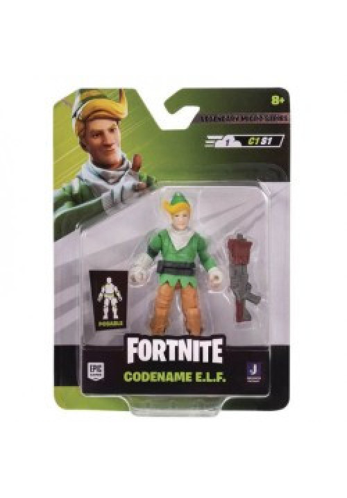 Figura FORTNITE Codename ELF Legendary Micro Series